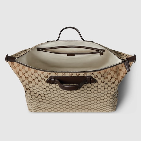 Sac de voyage en toile GG moyen format 