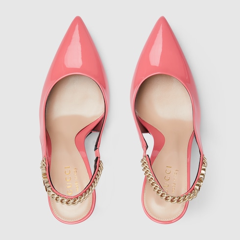Gucci Signoria slingback pump