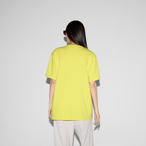 Printed cotton jersey T-shirt