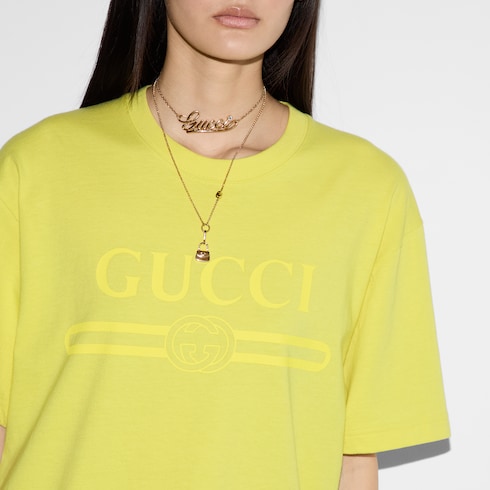 Printed cotton jersey T-shirt