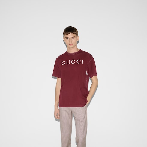 T-Shirt aus Baumwolljersey mit Print