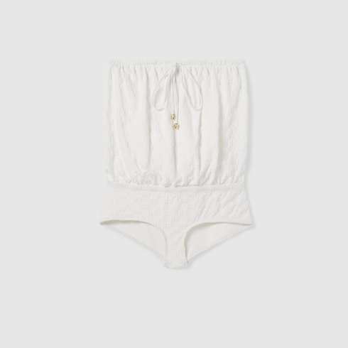 Maillot de bain en jersey d’éponge GG