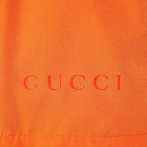 Technical poplin swim short