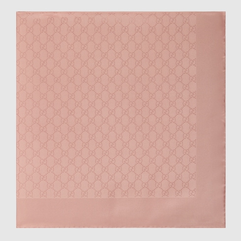 GG silk jacquard carré
