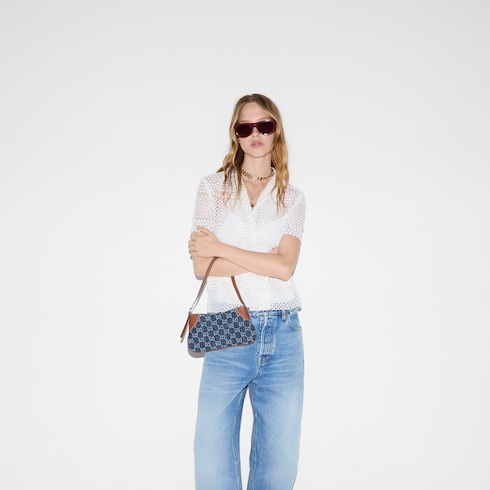 GG Emblem small shoulder bag