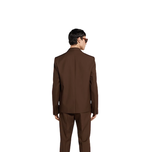 Veste en laine embossée
