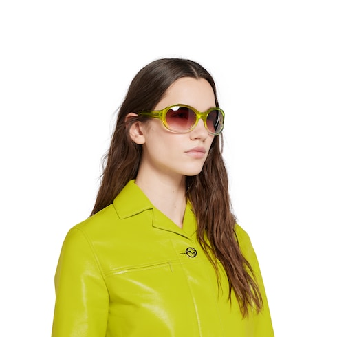 Round frame sunglasses