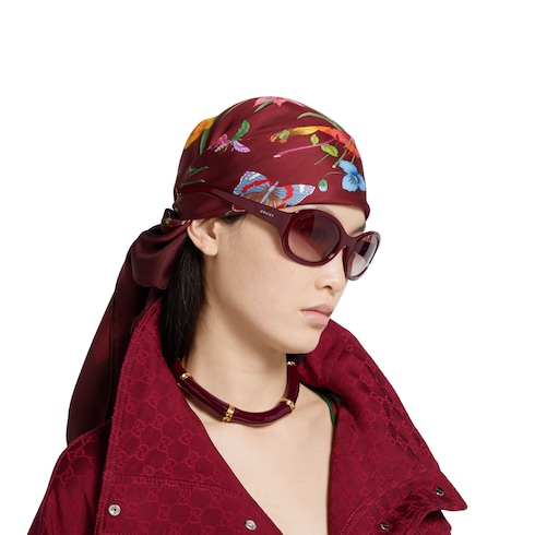Round frame sunglasses