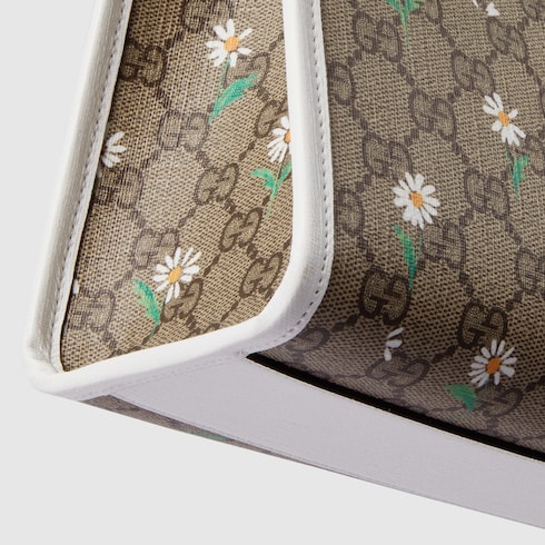 Children's printed GG tote bag