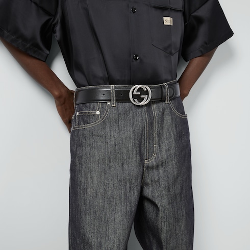 Ceinture avec boucle GG