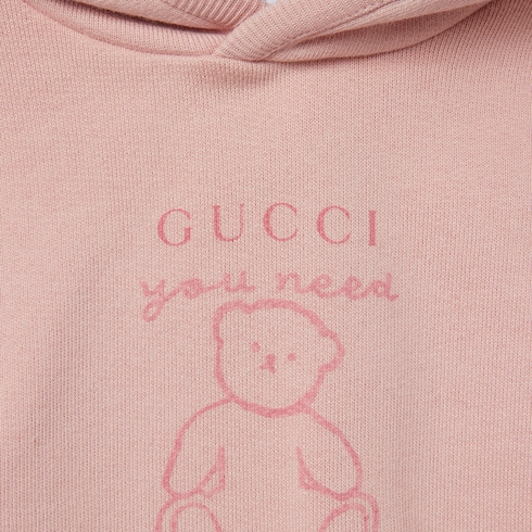Sweat-shirt pour bébé en coton avec imprimé