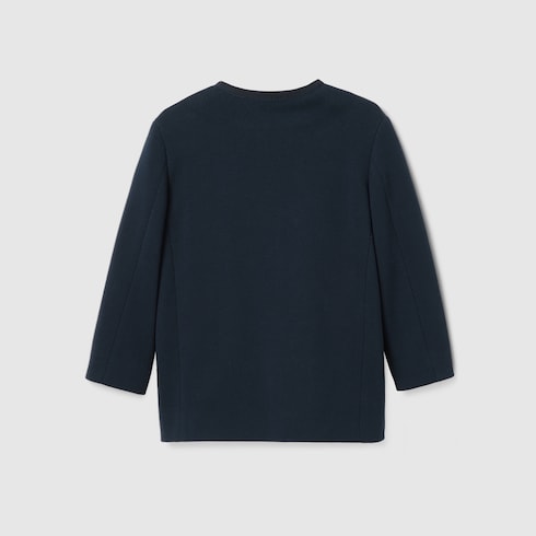Veste pour enfant en coton avec broderie
