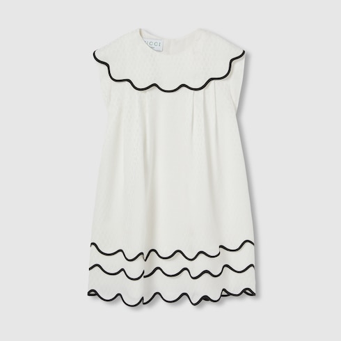 Abito bambino in jacquard Gucci