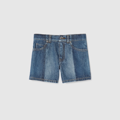 Children's denim shorts