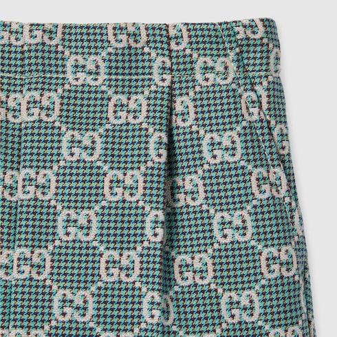 Babyshorts aus GG Baumwolle mit Hahnentrittmuster