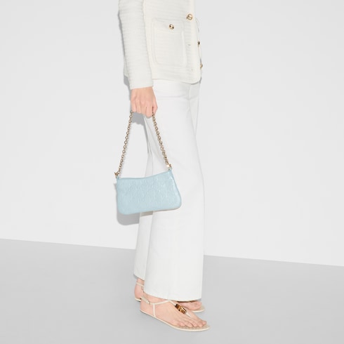 GG Emblem small shoulder bag