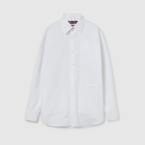 Heavy cotton poplin shirt Detail 2