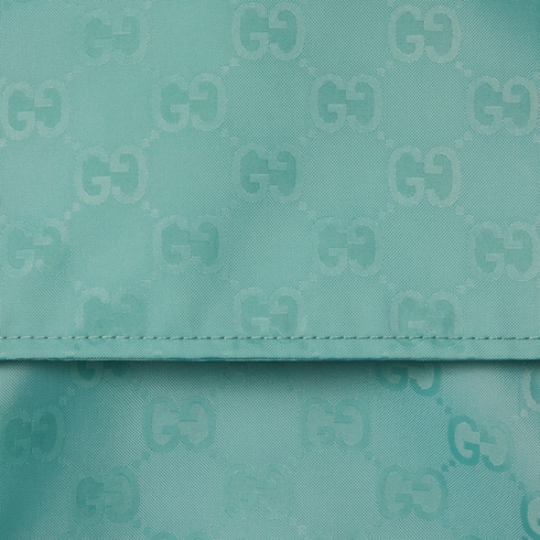 Giacca neonato in nylon GG con cerniera