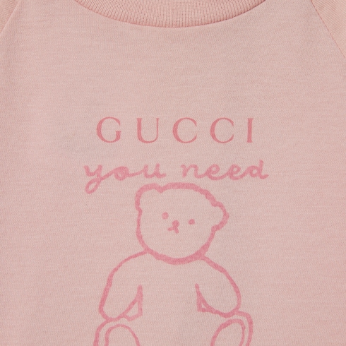 Ensemble cadeau trois-pièces en coton pour bébé