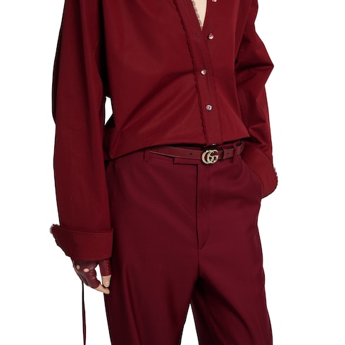 Ceinture fine GG Marmont