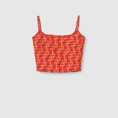 Printed cotton top