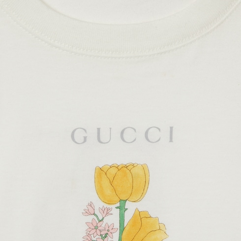 Camiseta infantil de algodón con estampado
