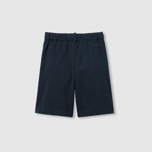 Children's cotton shorts with embroidery Detail 2