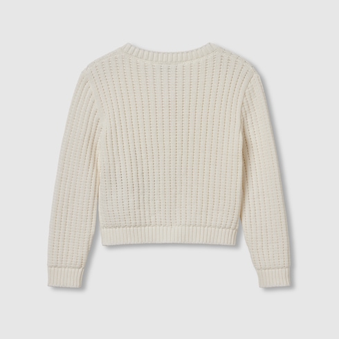 Children's cotton cardigan with embroidery Detail 2