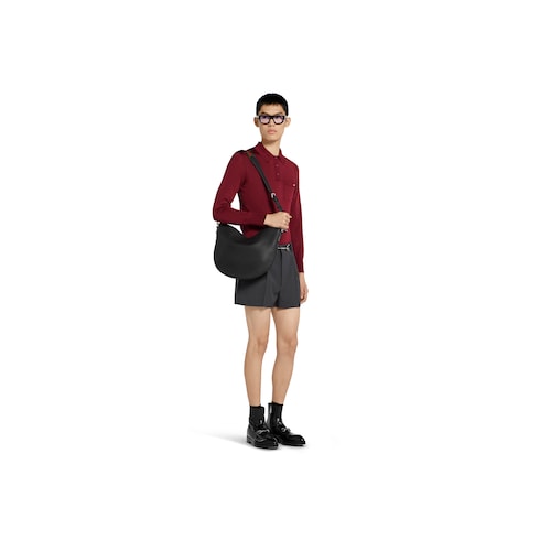 Poloshirt aus feiner Seide