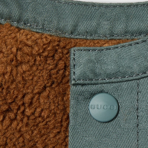 Chaqueta para bebé de algodón con GG