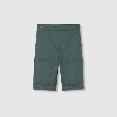 Pantalone neonato in cotone GG