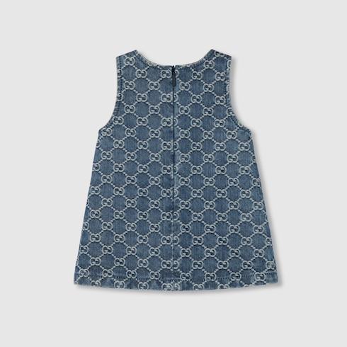 Baby GG denim dress Detail 2
