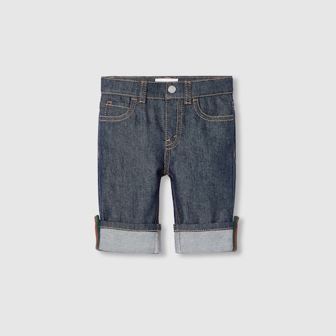 Baby denim pants with Web