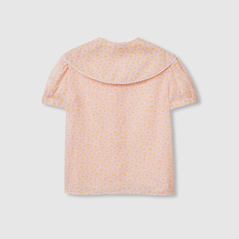 Camisa infantil de muselina con estampado