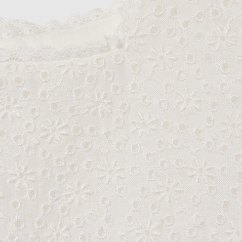 Abito neonato in broderie anglaise