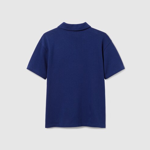 Polo pour enfant en coton avec imprimé