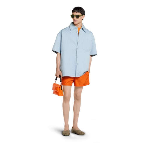 T-shirt in jersey di cotone stampato