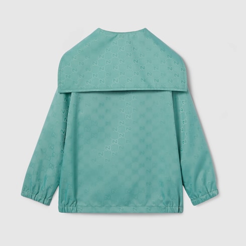Giacca bambino in nylon GG con cerniera