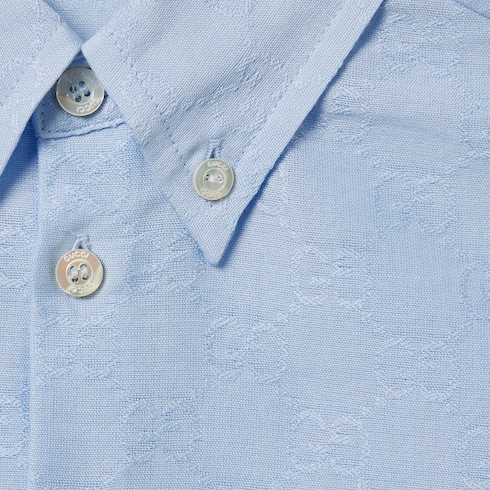 Children's GG cotton jacquard shirt