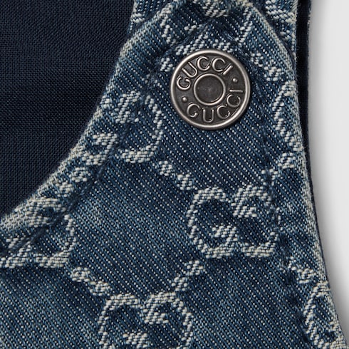 Baby GG denim dress Detail 3