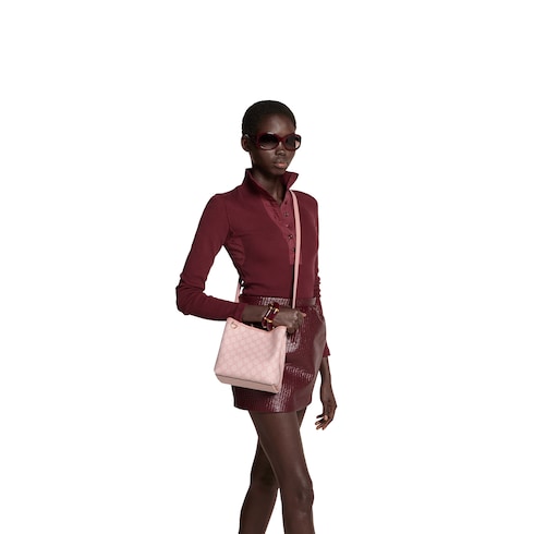 Маленькая сумка-ведро GG Emblem