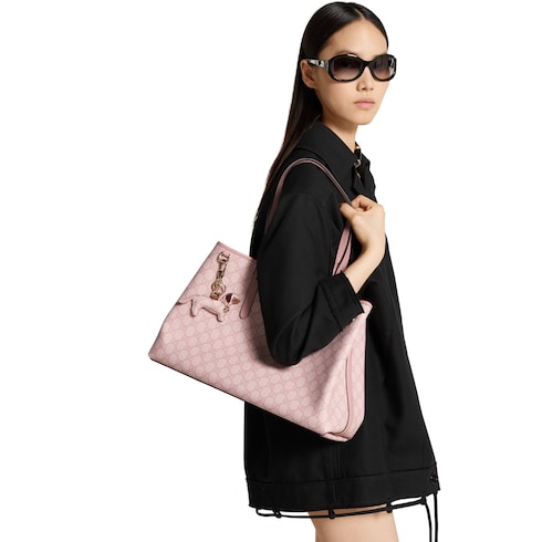GG Emblem large tote bag
