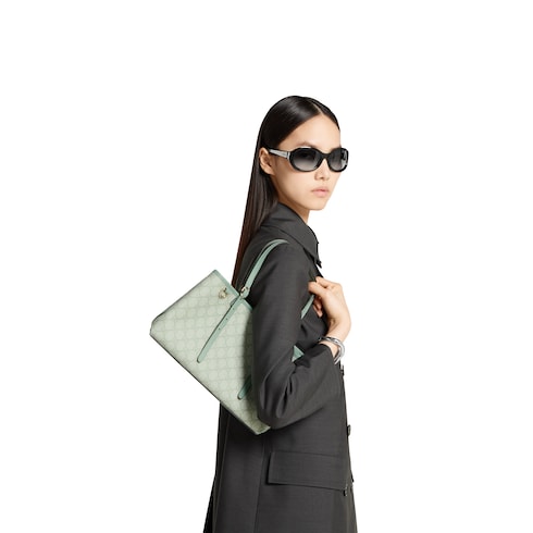 Borsa shopping GG Emblem misura media