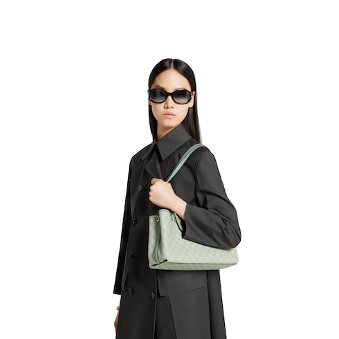 Borsa shopping GG Emblem misura media