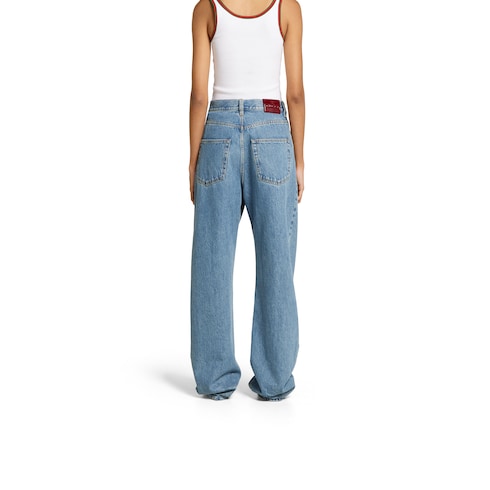 Pantalón de denim holgado