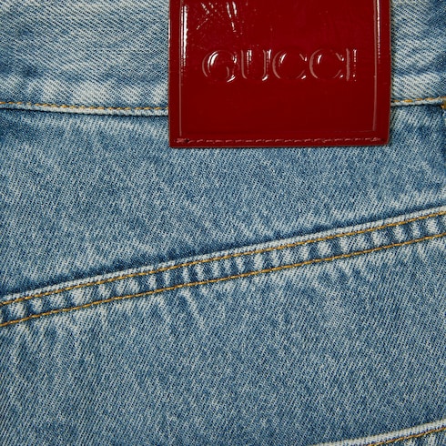 Pantalon baggy en denim