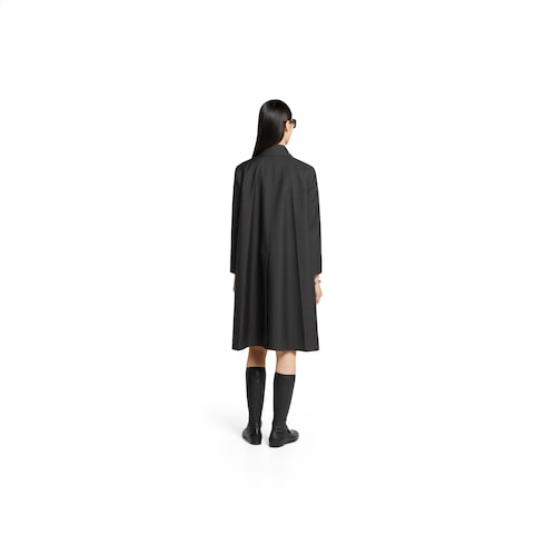 Cappotto doppiopetto in lana