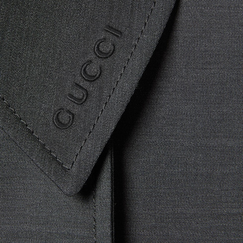 Wool double-breasted coat Detail 6