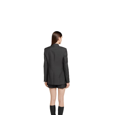 Veste à double boutonnage en laine