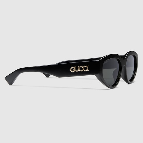 Low nose bridge fit geometrical sunglasses